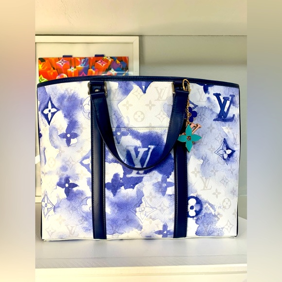 Louis Vuitton Tote Limited Edition Monogram Watercolor Canvas GM - Picture 3 of 9